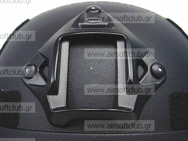 MICH TC-2000 ACH Helmet w/NVG Mount & Side Rail BK